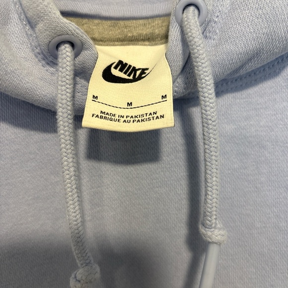 Nike Men's Light Blue Hoodie - Picture 3 of 3